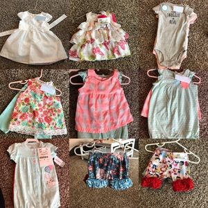 Girls 6m outfit Lot